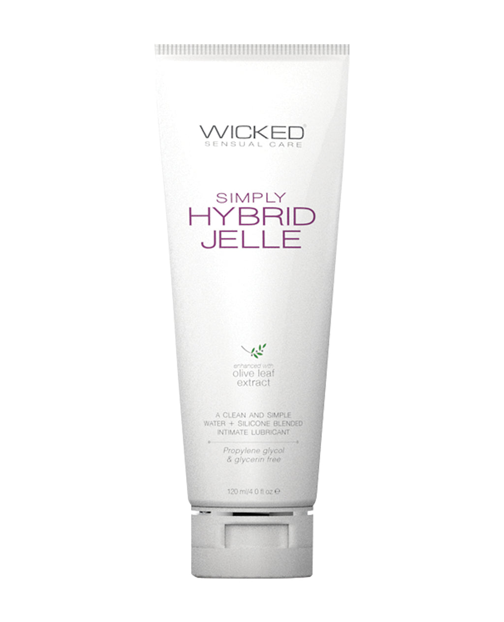 Wicked Sensual Care Wicked Sensual Care Simply Hybrid Jelle Lubricant - 4 oz - Image 3