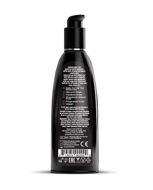 Wicked Sensual Care Hybrid Lubricant - 8 oz Fragrance Free