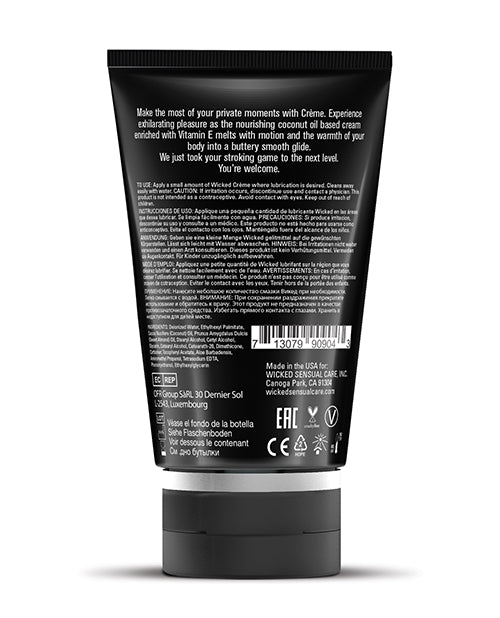 Wicked Sensual Care Wicked Sensual Care Creme Stroking and Massage Cream - 4 oz - Image 6