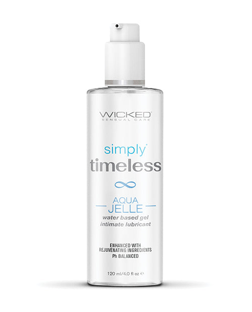 Wicked Sensual Care Wicked Sensual Care Simply Timeless Aqua Jelle Water Based Lubricant - 4 oz - Image 3