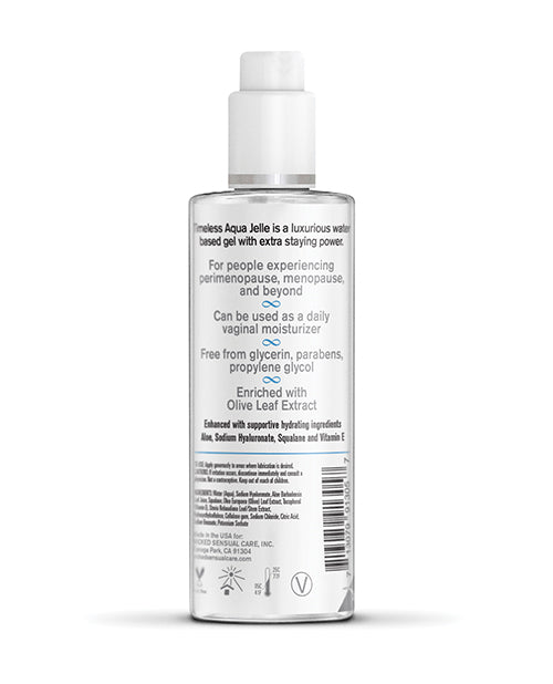 Wicked Sensual Care Wicked Sensual Care Simply Timeless Aqua Jelle Water Based Lubricant - 4 oz - Image 4
