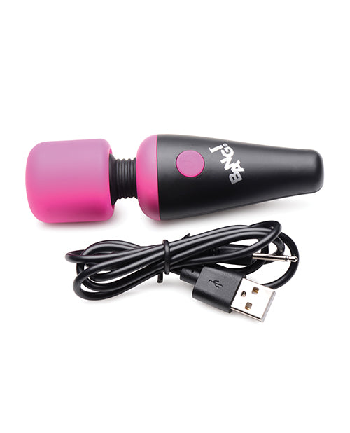 Bang! 10X Vibrating Mini Silicone Wand - Pink