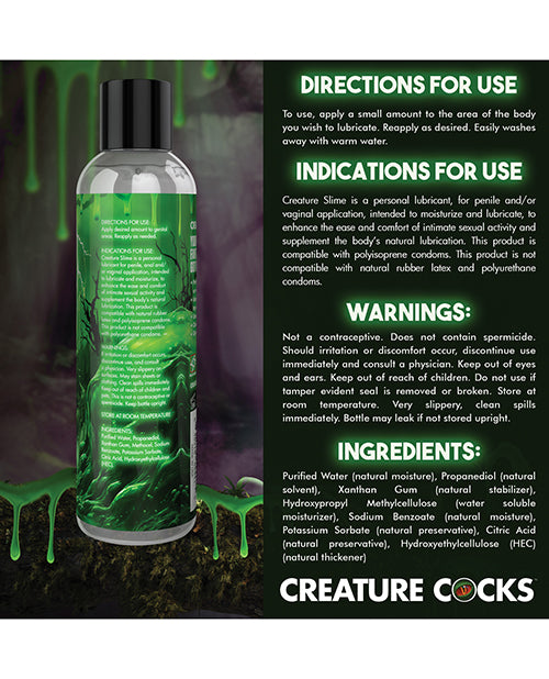 Creature Cocks - Creature Slime Water-Based Lubricant - 8 oz