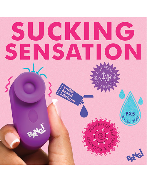 Bang! Mini Clitoral Stimulator - Purple