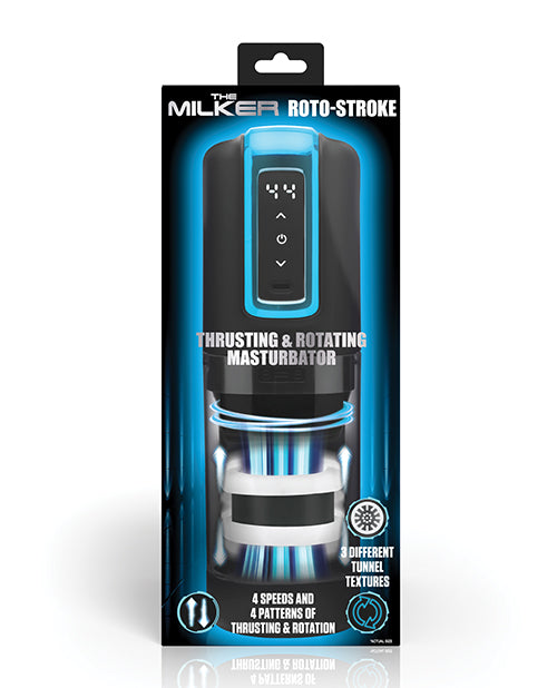 The Milker The Milker Roto-Stroke Thrusting & Rotating Masturbator - Black - Image 2