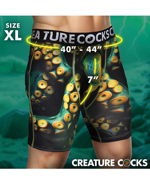 Creature Cocks - Creature Wear Monstropus Tentacled Monster Boxer Shorts - XL