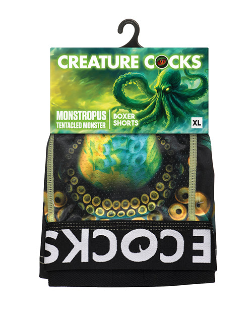 Creature Cocks - Creature Wear Monstropus Tentacled Monster Boxer Shorts - XL