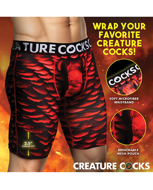 Creature Cocks - Creature Wear Horny Devil Demon Boxer Shorts - XL