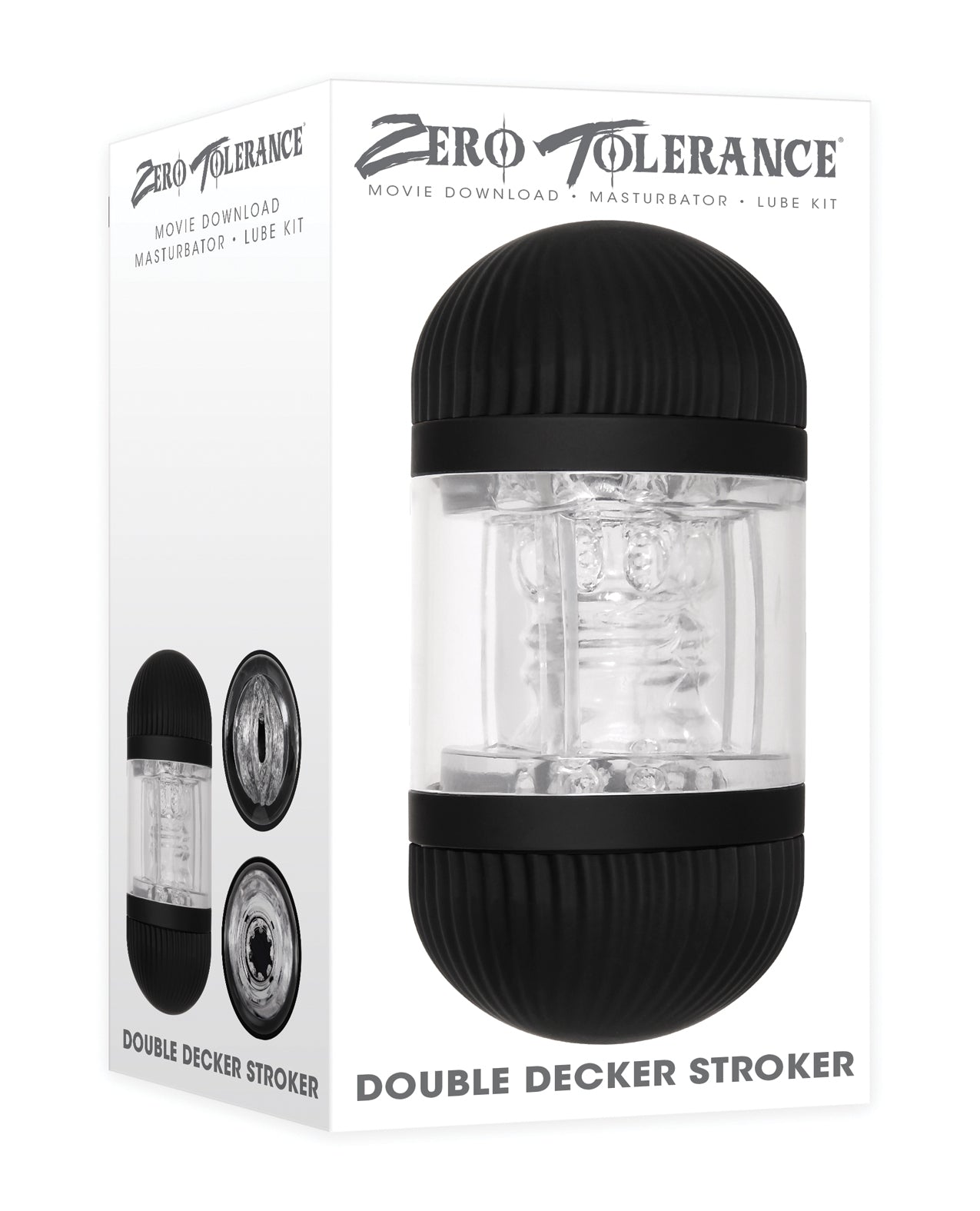 Zero Tolerance Zero Tolerance Double Decker Stroker - Black/Clear - Image 6