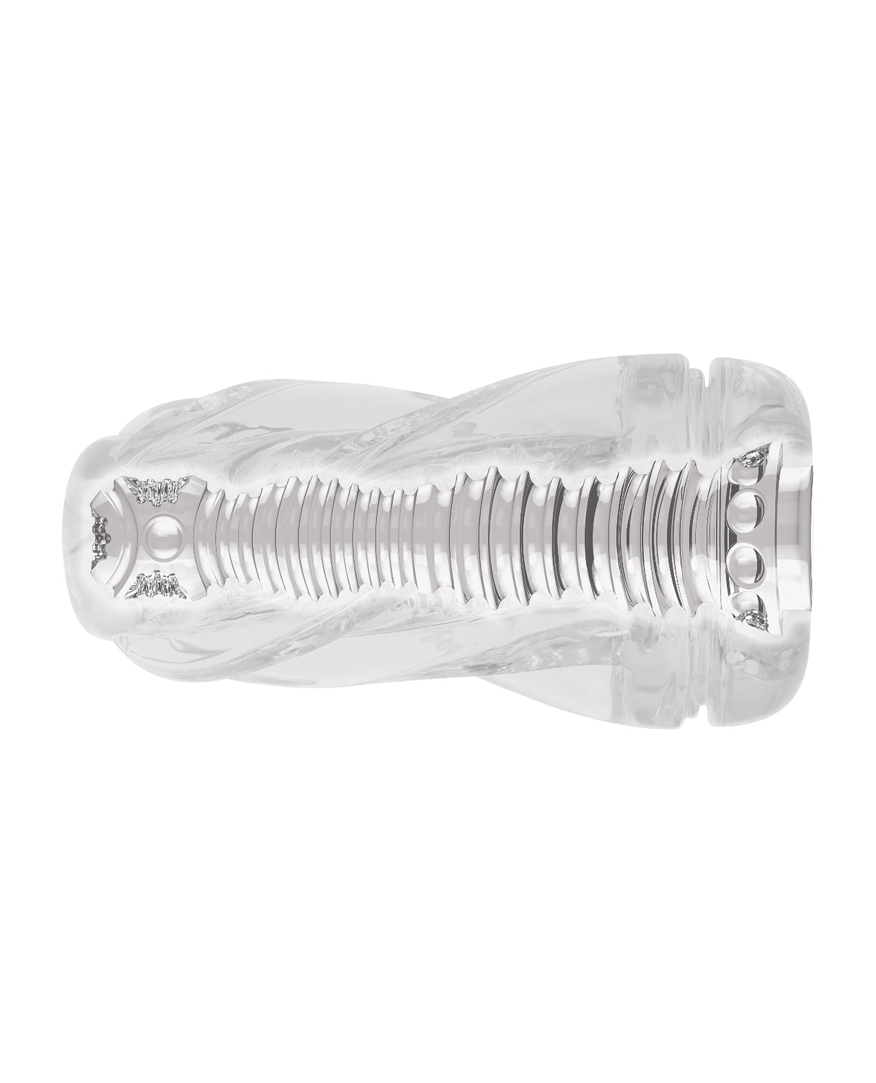 Zero Tolerance Zero Tolerance Twist Stroker - Clear/Orange - Image 15