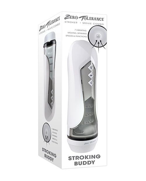 Zero Tolerance Zero Tolerance Stroking Buddy - White - Image 4