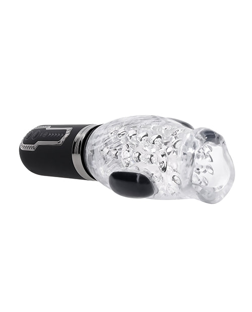 Zero Tolerance Zero Tolerance Thrill Ride Rechargeable Stroker - Black/Clear - Image 10