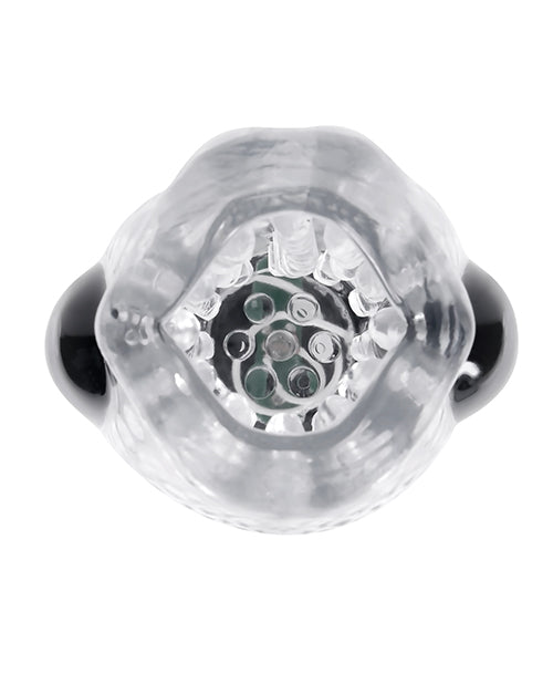Zero Tolerance Zero Tolerance Thrill Ride Rechargeable Stroker - Black/Clear - Image 6