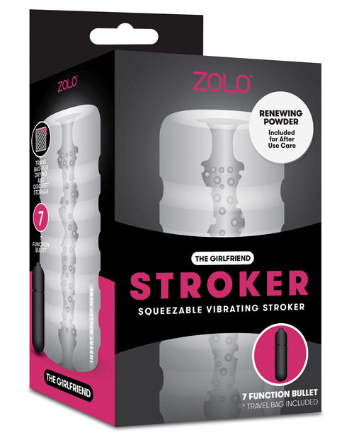 ZOLO ZOLO Girlfriend Squeezable Vibrating Stroker - Image 3