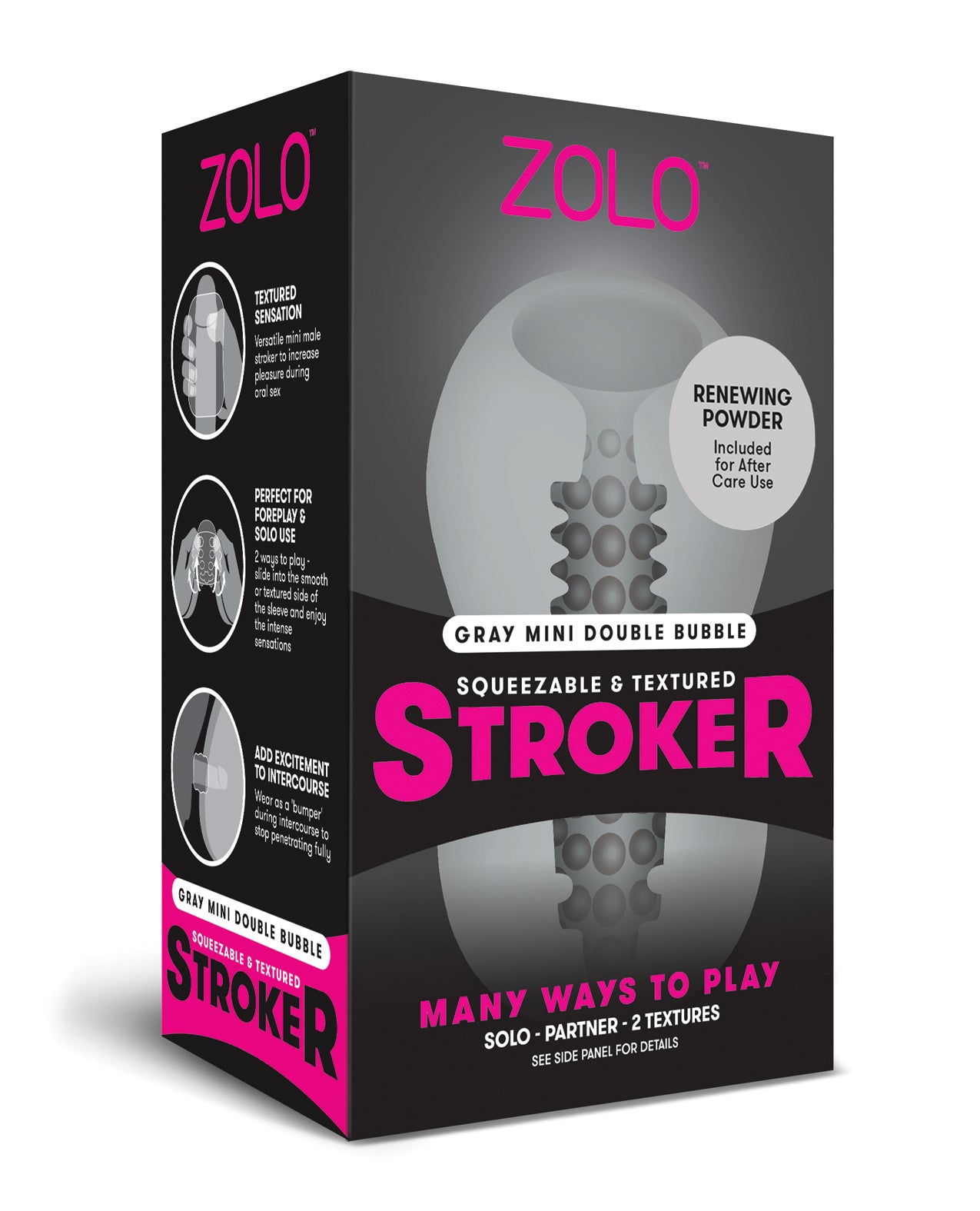 ZOLO ZOLO Mini Double Bubble Stroker - Gray - Image 5