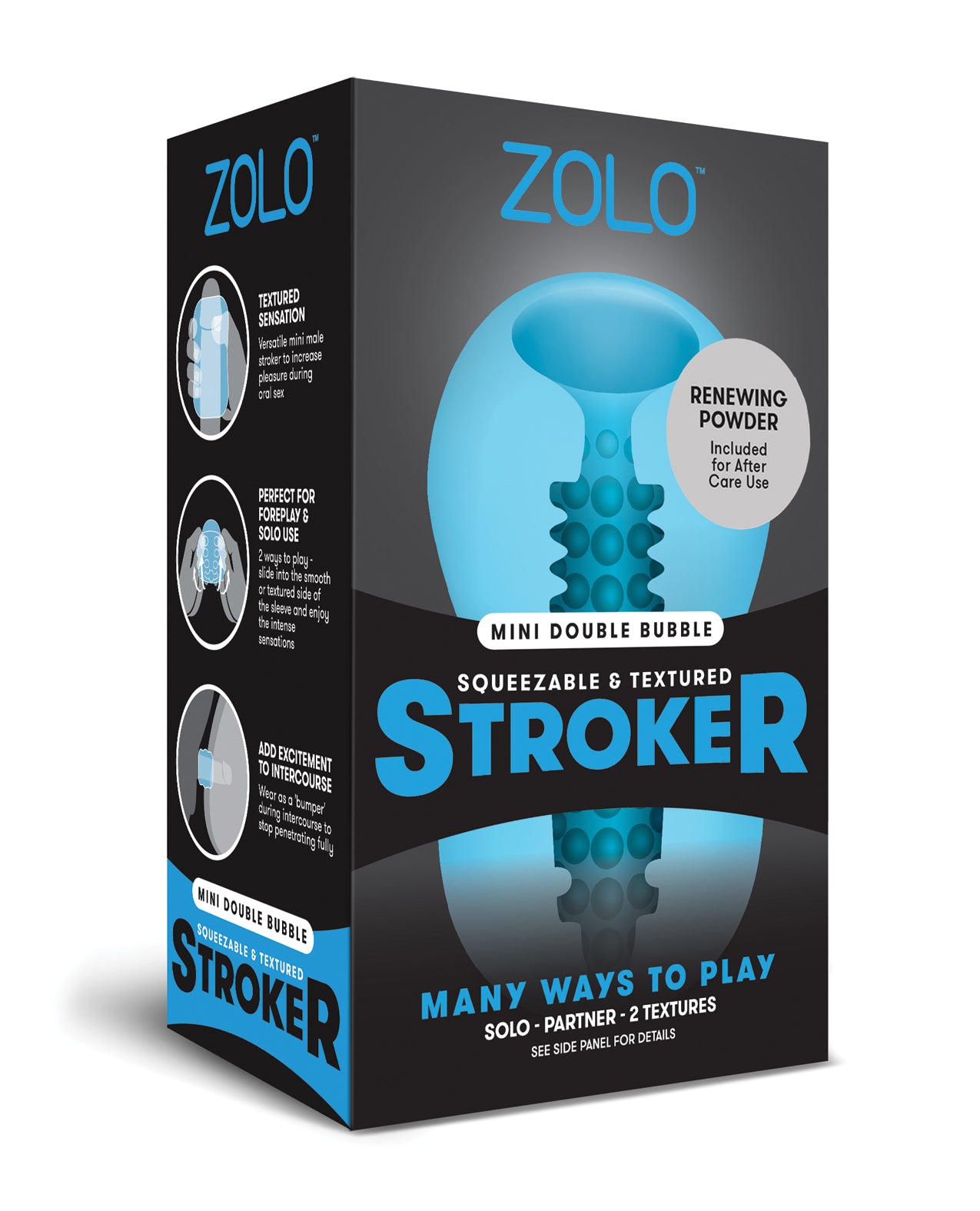 ZOLO ZOLO Mini Double Bubble Stroker - Blue - Image 3
