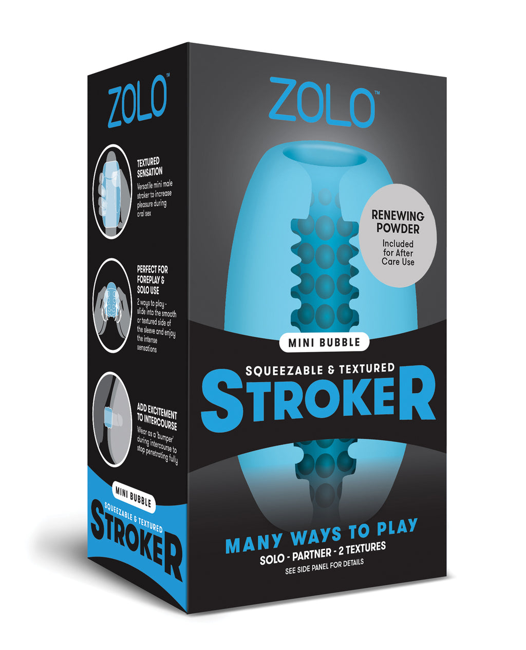 ZOLO ZOLO Mini Bubble Stroker - Blue - Image 5