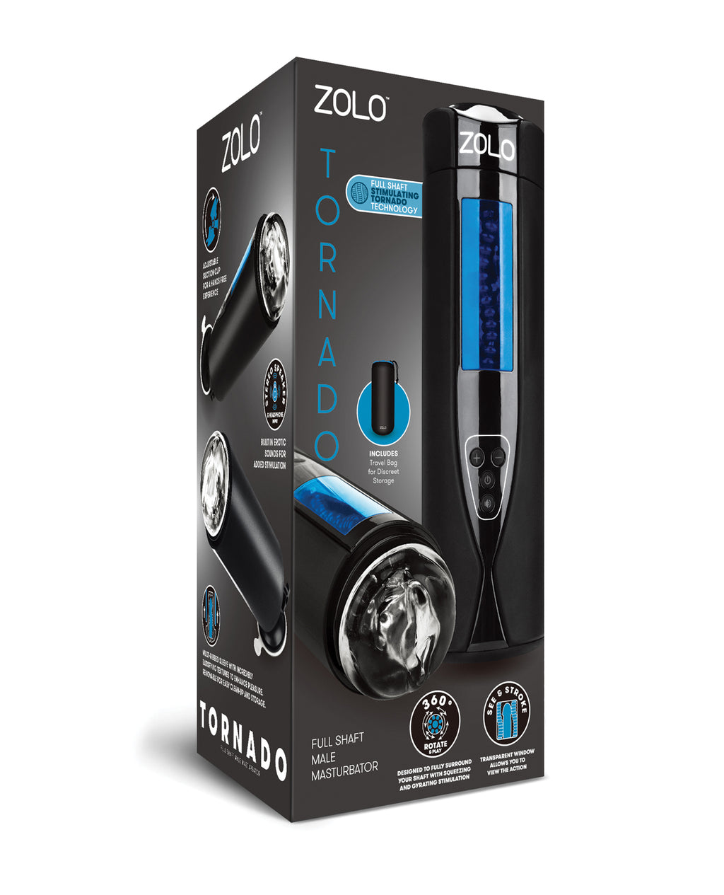ZOLO ZOLO Tornado Stroker - Clear - Image 3