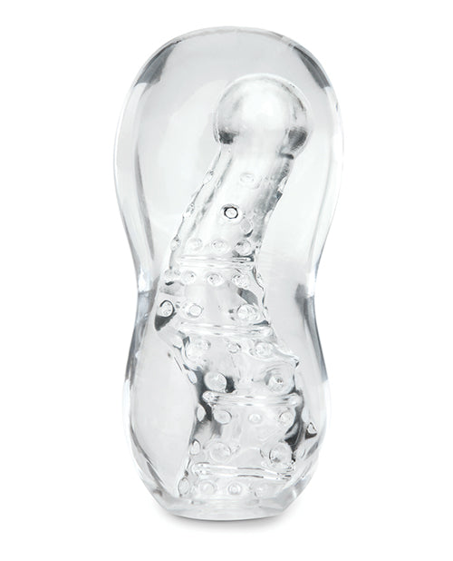 ZOLO ZOLO Gripz Wavy Stroker - Clear - Image 4